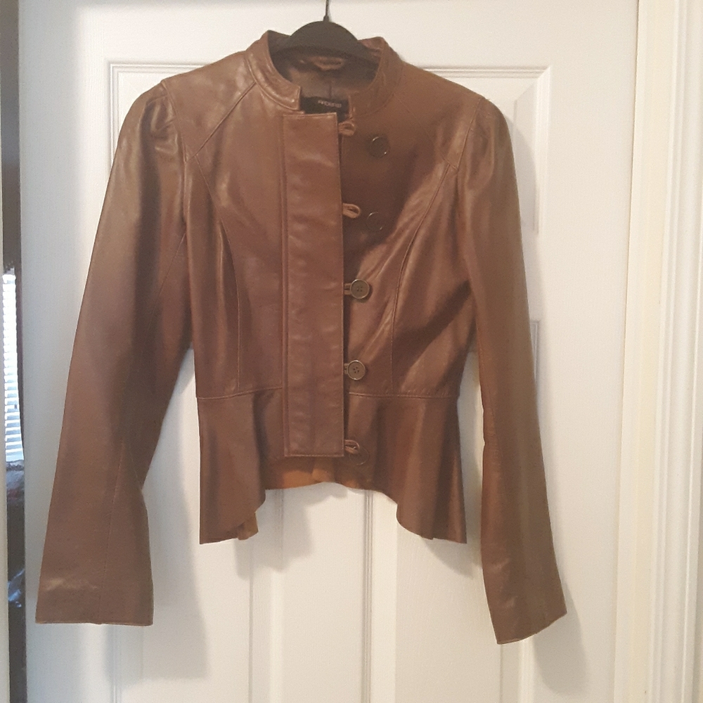 Ladies leather jacket
